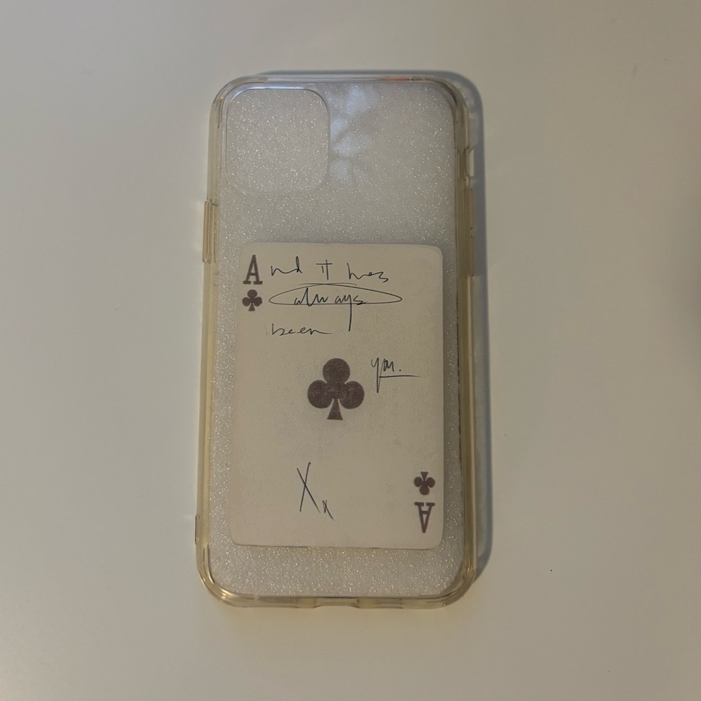 and you tattoo clear iphone 11 pro case with card decal